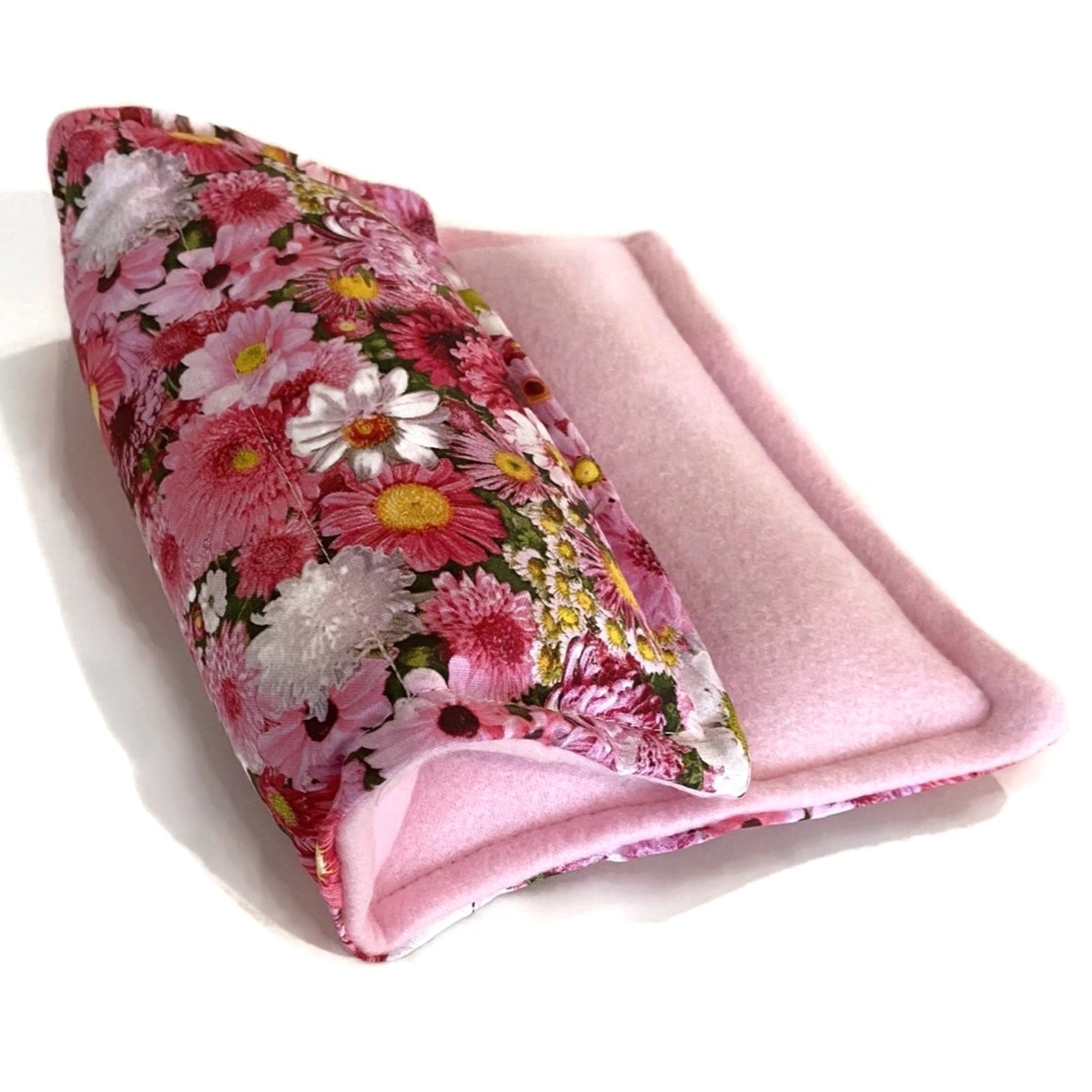 Hot Cold Pack with Coordinating Eye Pillow for Cramps, Muscle Aches, Fibroids, Headache and More